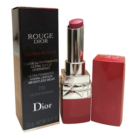 dior 755 ultra daring|Dior Ultra Daring (755) Rouge Dior Ultra Rouge Lipstick.